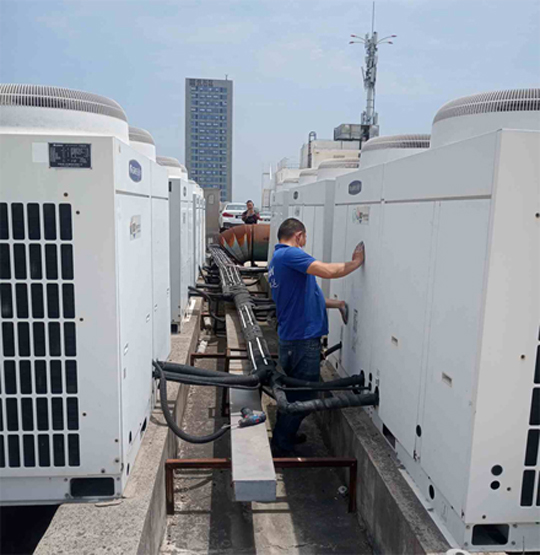 顺义中央空调制热和不制冷系统维修方法